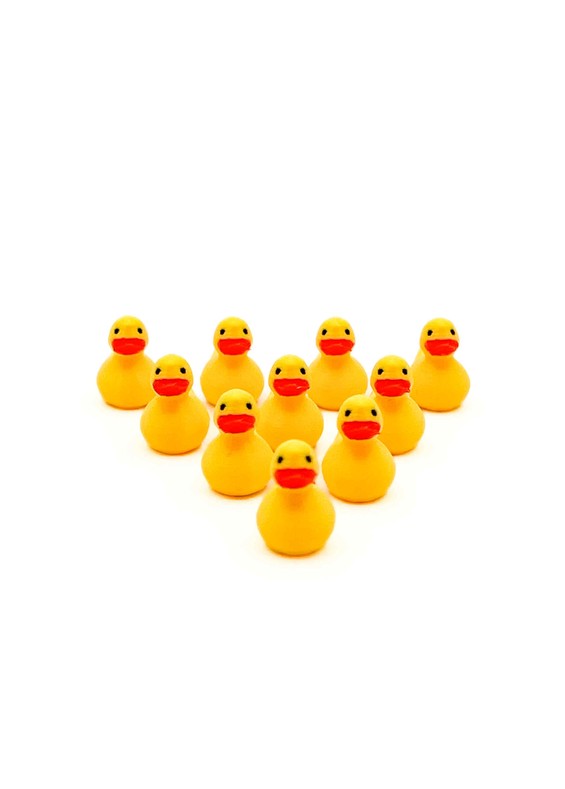 Магнітні каченята (10 шт.) – Набір для яскравих нотаток!